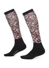 Dual Zone Equestrian Boot Socks - Print