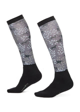 Dual Zone Equestrian Boot Socks - Print