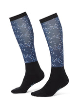 Dual Zone Equestrian Boot Socks - Print