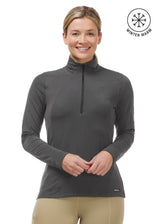 In Stride Quarter Zip Fleece Tech Top