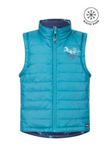 Kids Pony Tracks Reversible Quilted Riding Vest
