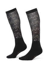 Dual Zone Equestrian Boot Socks - Print