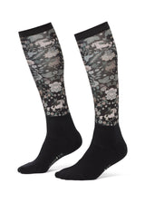 Kids Dual Zone Equestrian Boot Socks - Print