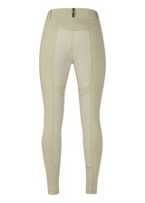 Flat lay of the Kerrits Flex 3.0 Full Seat Tight in Tan, showing the back profile and full seat panel.