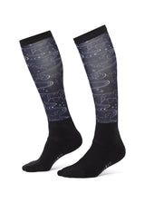 Kids Dual Zone Equestrian Boot Socks - Print