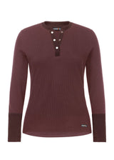 Hot to Trot Thermal Henley