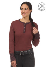 Hot to Trot Thermal Henley