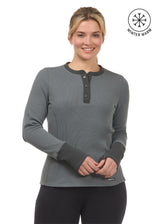 Hot to Trot Thermal Henley