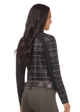 First Level Quarter Zip Stretch Fleece Tech Top - Print