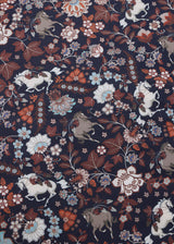 First Level Quarter Zip Stretch Fleece Tech Top - Print