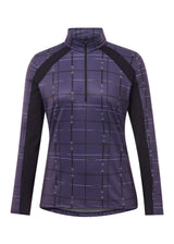 First Level Quarter Zip Stretch Fleece Tech Top - Print