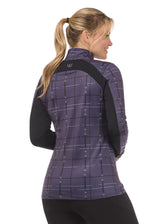 First Level Quarter Zip Stretch Fleece Tech Top - Print