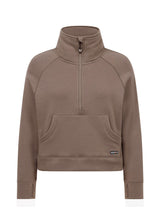 Etched Equine Half Zip Sweatshirt