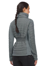 Hoofprint Quilted Pullover Jacket