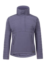 Hoofprint Quilted Pullover Jacket