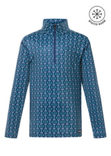 Kids First Level Quarter Zip Fleece Tech Top