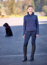 Kids Etched Equine Half Zip Sweatshirt