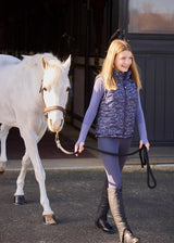 Kids Ride the Wind Reversible Quilted Riding Vest