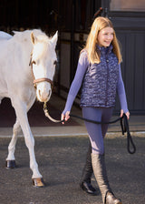 Kids Fleece Lite II Knee Patch Riding Tight