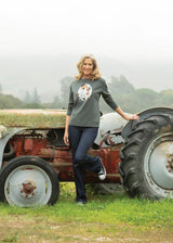 Recycled Fleece Graphic Sweatshirt