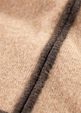 Full Zip Varsity Horse Sweater