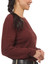 Bit of Diamond Crew Neck Sweater