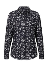 Horse Floral Button Up Shirt