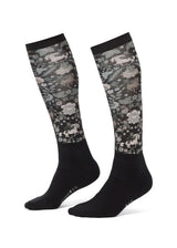 Kids Dual Zone Equestrian Boot Socks - Print