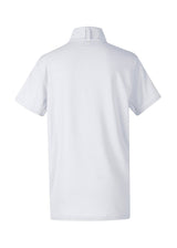 Flat lay, back side up, highlighting the shirt's fit and design